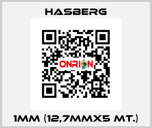 1MM (12,7MMX5 MT.) Hasberg