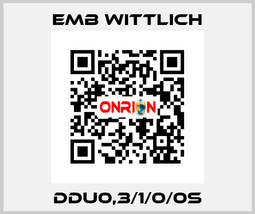 DDU0,3/1/0/0S EMB Wittlich