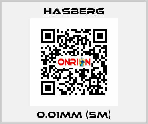 0.01mm (5m) Hasberg