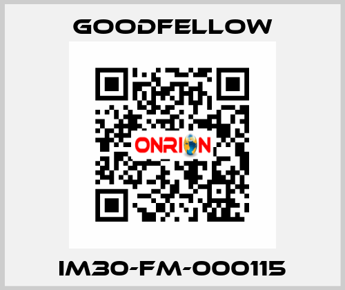 IM30-FM-000115 Goodfellow