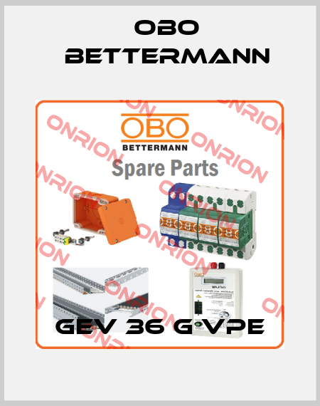 GEV 36 G VPE OBO Bettermann