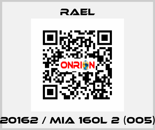 20162 / MIA 160L 2 (005) RAEL