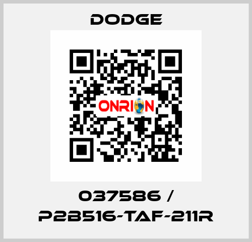 037586 / P2B516-TAF-211R Dodge