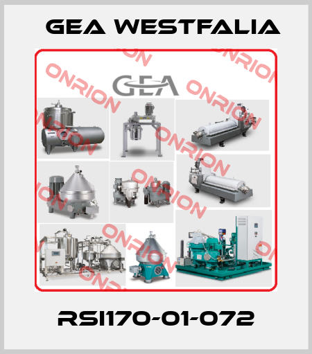 RSI170-01-072 Gea Westfalia