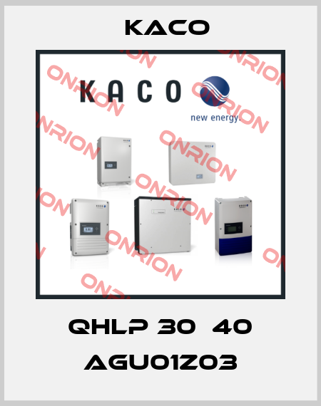 QHLP 30・40 AGU01Z03 Kaco