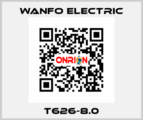 T626-8.0 Wanfo electric