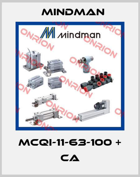MCQI-11-63-100 + CA Mindman