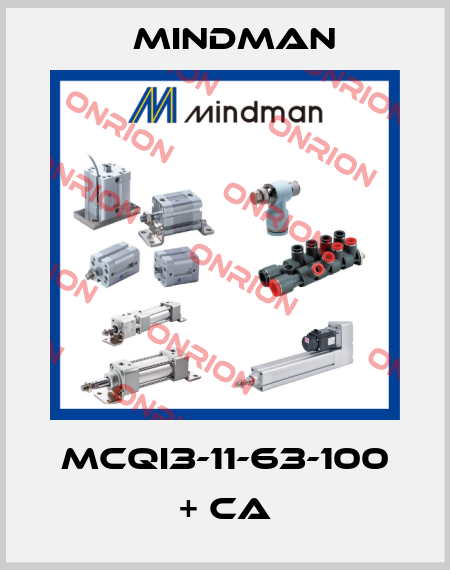 MCQI3-11-63-100 + CA Mindman