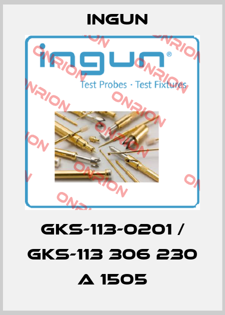 GKS-113-0201 / GKS-113 306 230 A 1505 Ingun