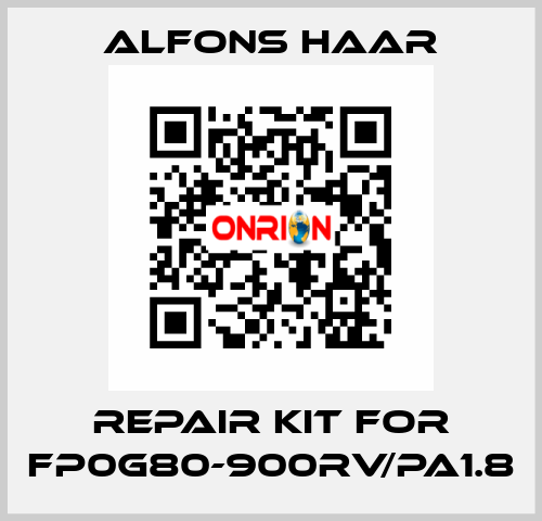Repair Kit for FP0G80-900RV/PA1.8 ALFONS HAAR