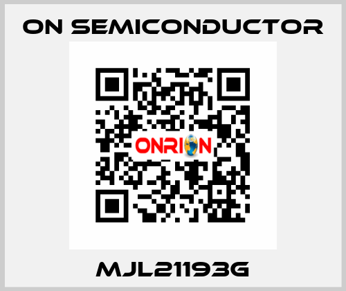 MJL21193G On Semiconductor