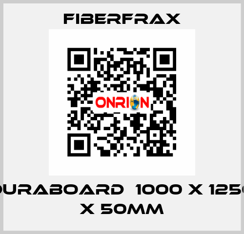 Duraboard  1000 x 1250 x 50mm Fiberfrax