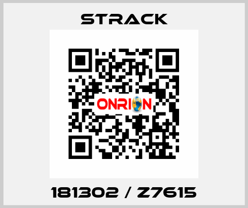 181302 / Z7615 Strack