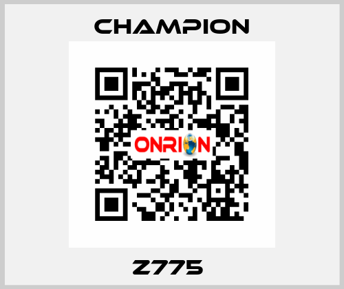 Z775  Champion