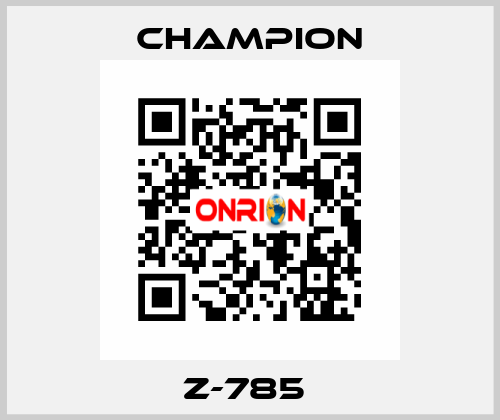 Z-785  Champion