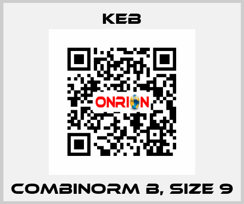 COMBINORM B, Size 9 KEB