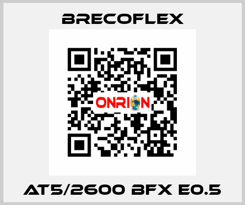 AT5/2600 BFX E0.5 Brecoflex