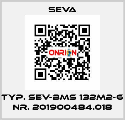 Typ. SEV-BMS 132M2-6 Nr. 201900484.018 SEVA