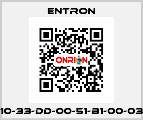 10-33-DD-00-51-B1-00-03 Entron