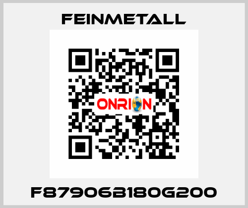 F87906B180G200 FEINMETALL