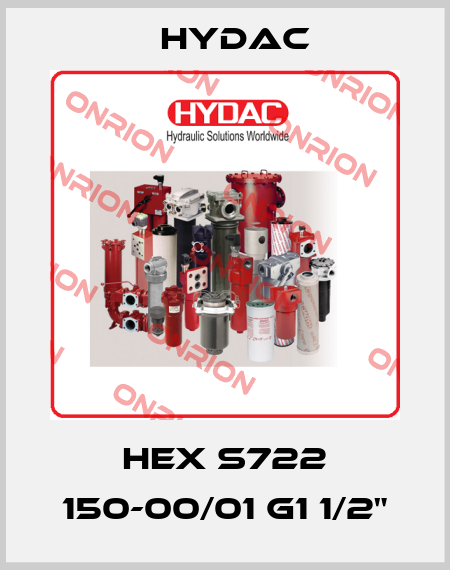 HEX S722 150-00/01 G1 1/2" Hydac