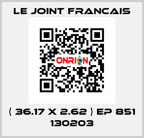 ( 36.17 x 2.62 ) EP 851 130203 LE JOINT FRANCAIS