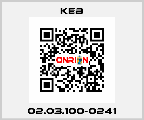 02.03.100-0241 KEB