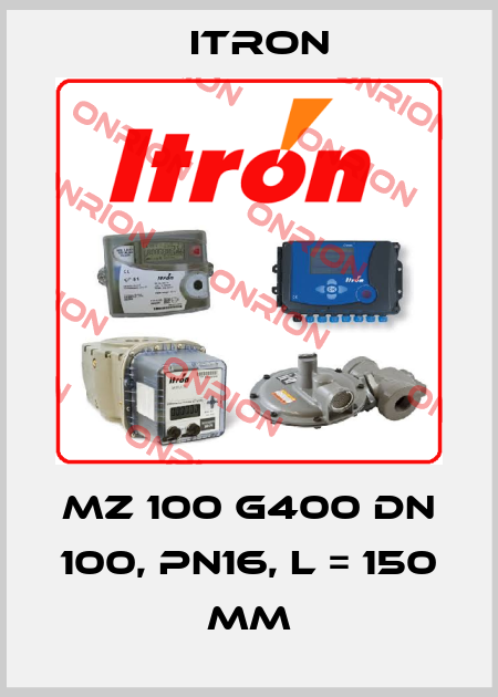 MZ 100 G400 DN 100, PN16, L = 150 mm Itron
