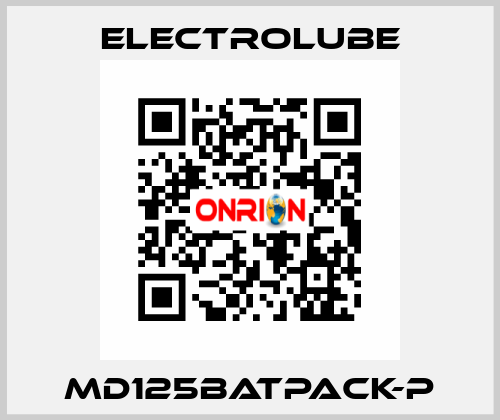 MD125BATPACK-P Electrolube