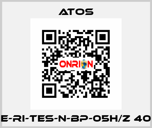 E-RI-TES-N-BP-05H/Z 40 Atos