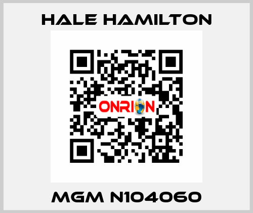 MGM N104060 HALE HAMILTON