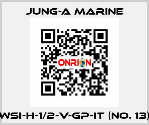 WSI-H-1/2-V-GP-IT (No. 13) JUNG-A MARINE