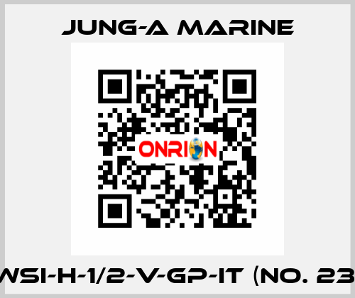 WSI-H-1/2-V-GP-IT (No. 23) JUNG-A MARINE