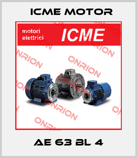 AE 63 BL 4 Icme Motor