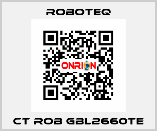 CT ROB GBL2660TE Roboteq