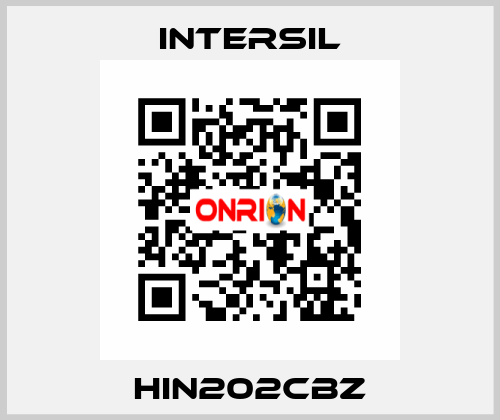 HIN202CBZ Intersil
