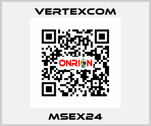 MSEX24 Vertexcom