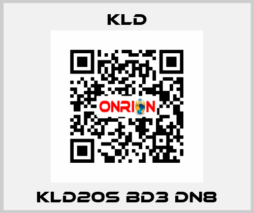 KLD20S BD3 DN8 KLD