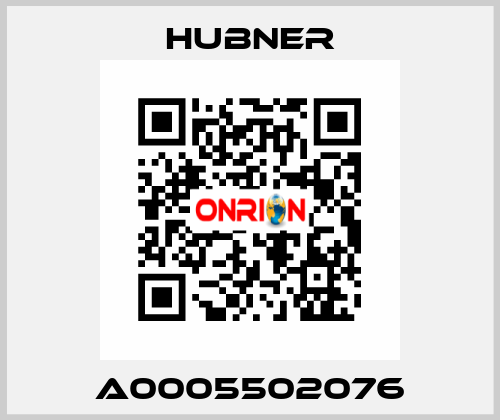 A0005502076 HUBNER