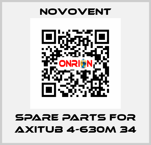 Spare parts for AXITUB 4-630M 34 Novovent