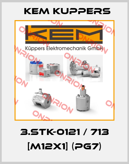 3.STK-0121 / 713 [M12x1] (PG7) Kem Kuppers