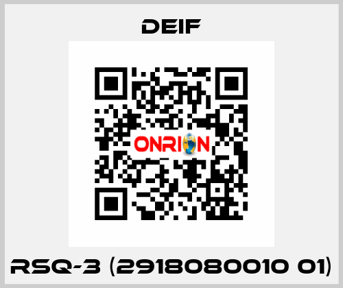 RSQ-3 (2918080010 01) Deif