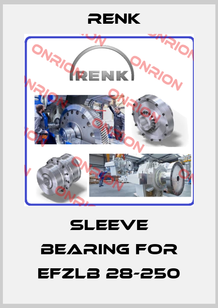 sleeve bearing for EFZLB 28-250 Renk