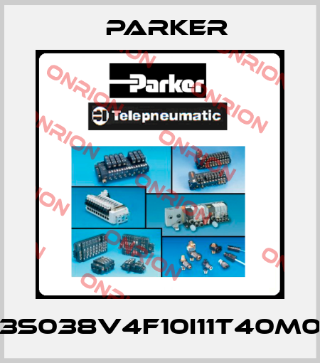 C3S038V4F10I11T40M00 Parker