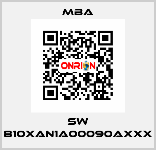 SW 810XAN1A00090AXXX MBA