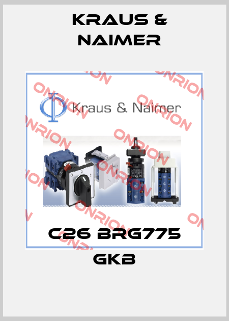 C26 BRG775 GKB Kraus & Naimer