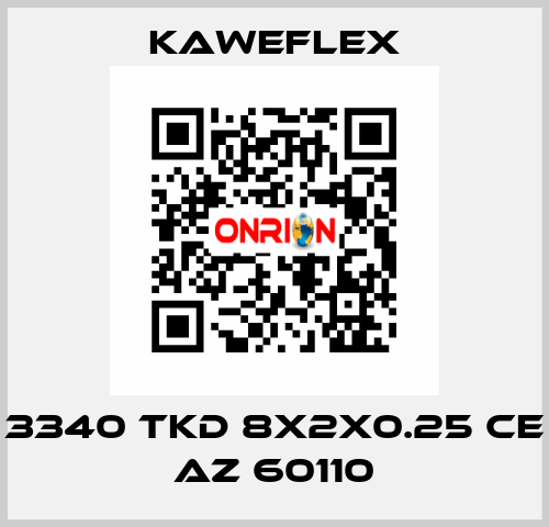 3340 TKD 8X2X0.25 CE AZ 60110 Kaweflex