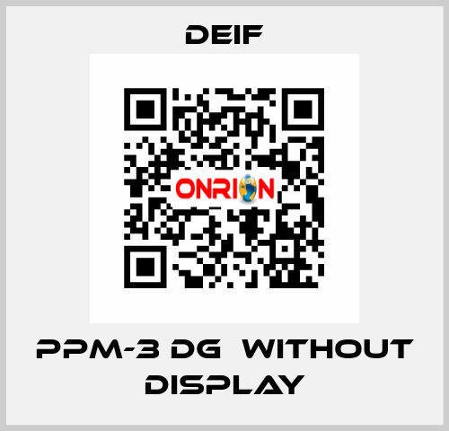 PPM-3 DG  without display Deif