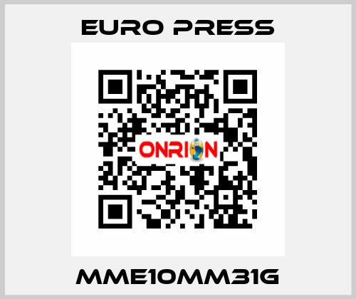 MME10MM31G Euro Press