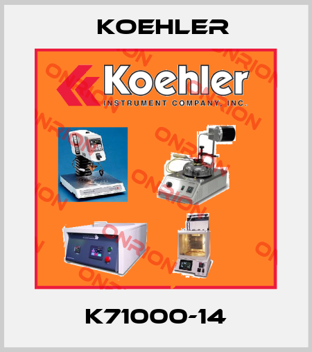 K71000-14 Koehler